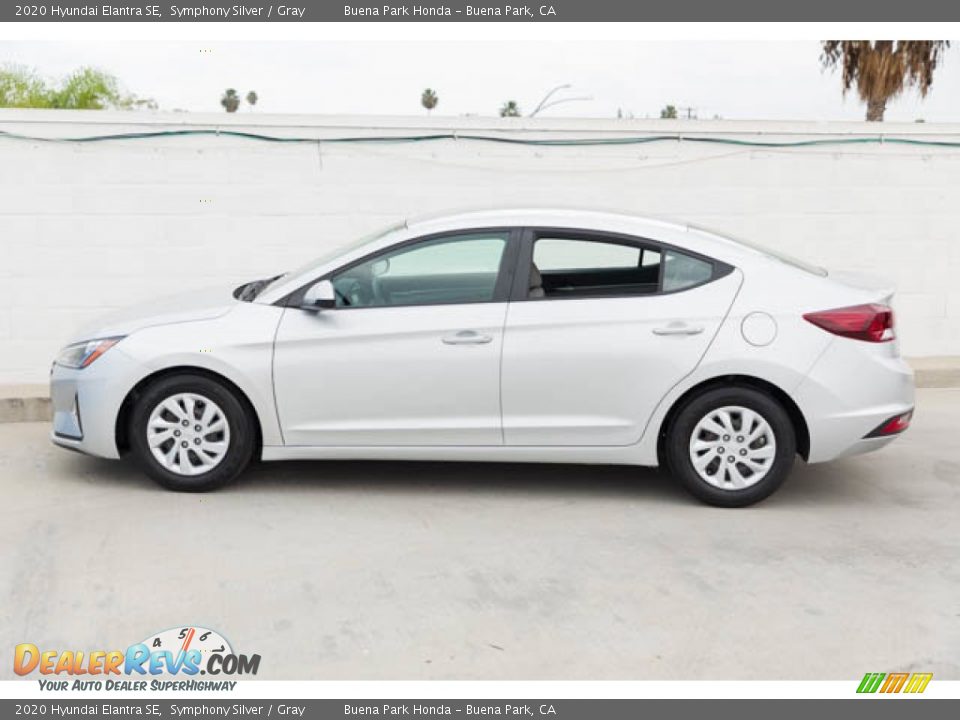 2020 Hyundai Elantra SE Symphony Silver / Gray Photo #8