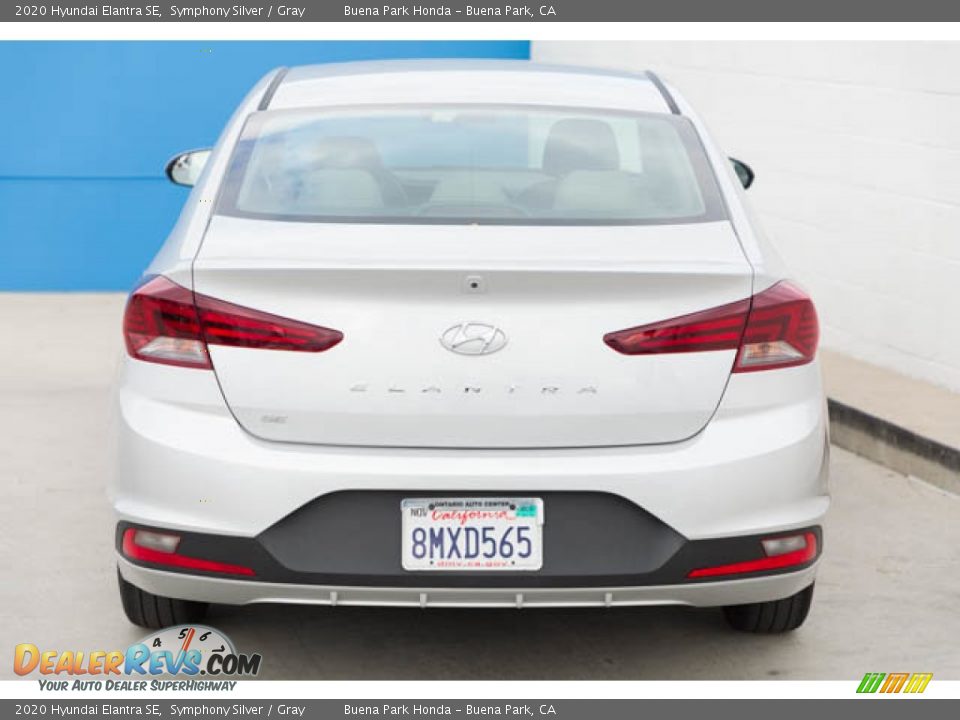 2020 Hyundai Elantra SE Symphony Silver / Gray Photo #9