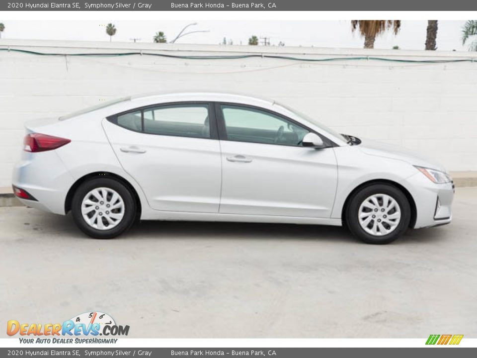 2020 Hyundai Elantra SE Symphony Silver / Gray Photo #12