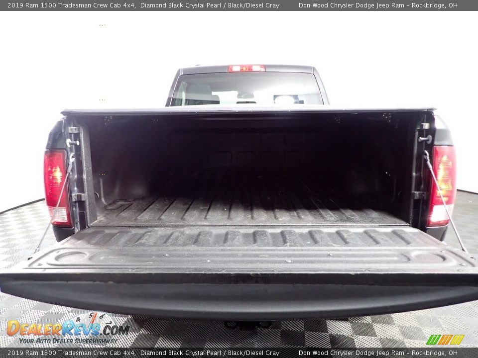 2019 Ram 1500 Tradesman Crew Cab 4x4 Diamond Black Crystal Pearl / Black/Diesel Gray Photo #8