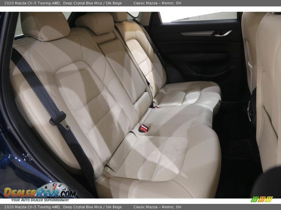 2020 Mazda CX-5 Touring AWD Deep Crystal Blue Mica / Silk Beige Photo #16