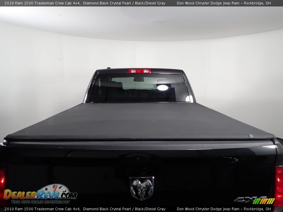2019 Ram 1500 Tradesman Crew Cab 4x4 Diamond Black Crystal Pearl / Black/Diesel Gray Photo #9