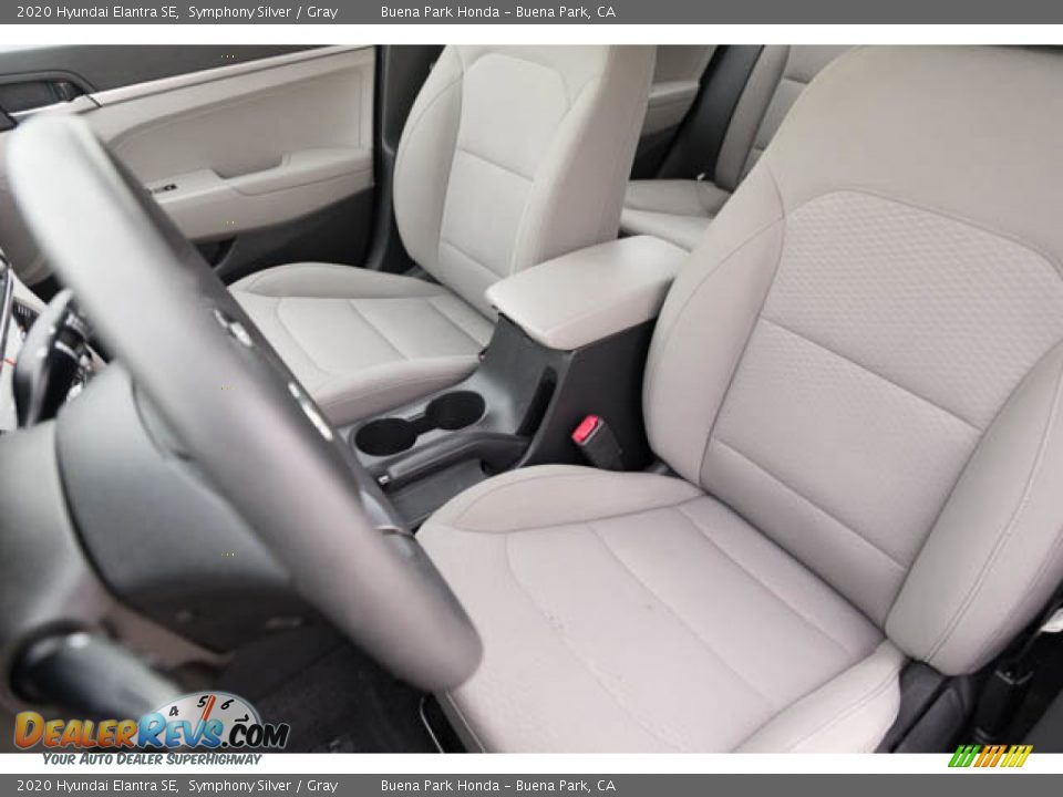 2020 Hyundai Elantra SE Symphony Silver / Gray Photo #17