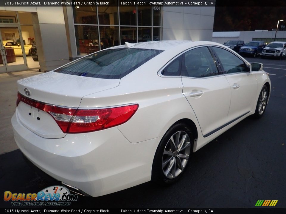 2015 Hyundai Azera Diamond White Pearl / Graphite Black Photo #2