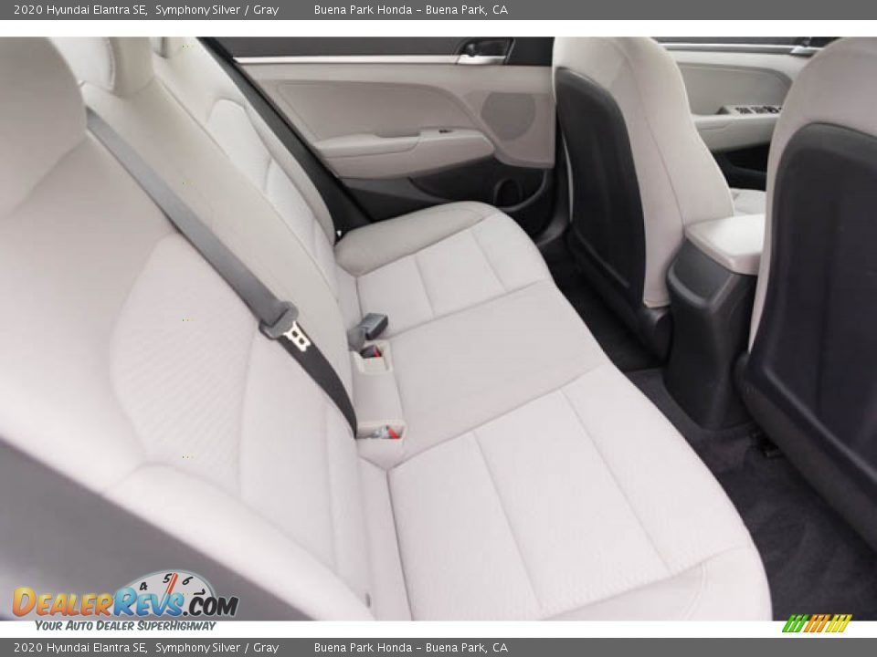 2020 Hyundai Elantra SE Symphony Silver / Gray Photo #20