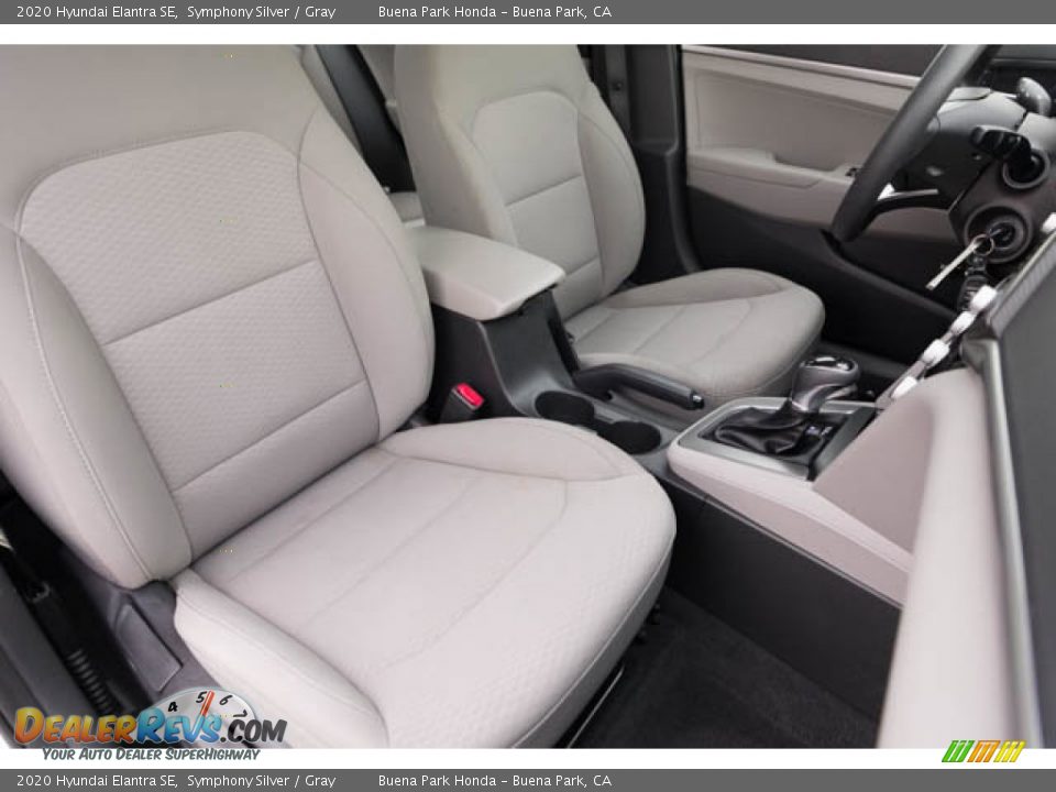 2020 Hyundai Elantra SE Symphony Silver / Gray Photo #23