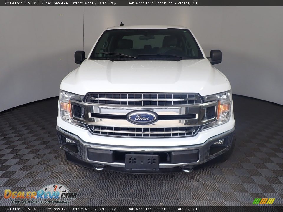 2019 Ford F150 XLT SuperCrew 4x4 Oxford White / Earth Gray Photo #4