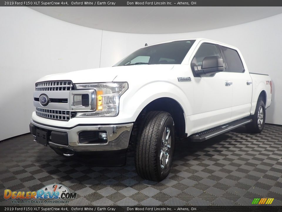 2019 Ford F150 XLT SuperCrew 4x4 Oxford White / Earth Gray Photo #7