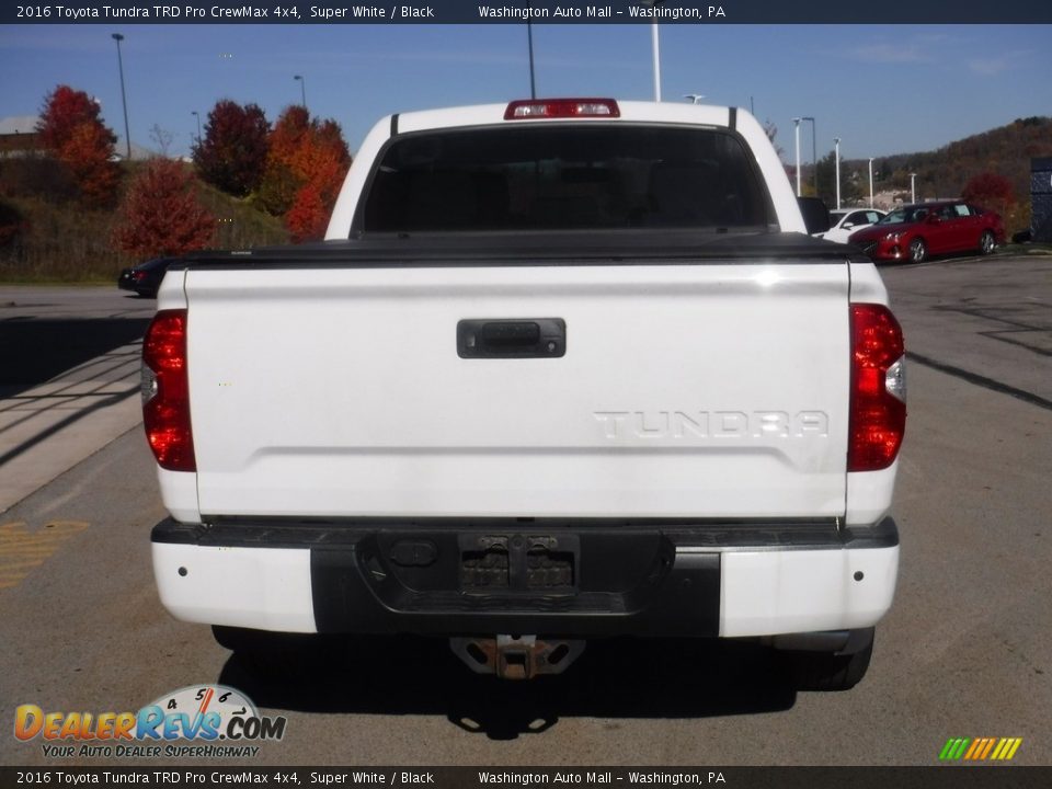 2016 Toyota Tundra TRD Pro CrewMax 4x4 Super White / Black Photo #13