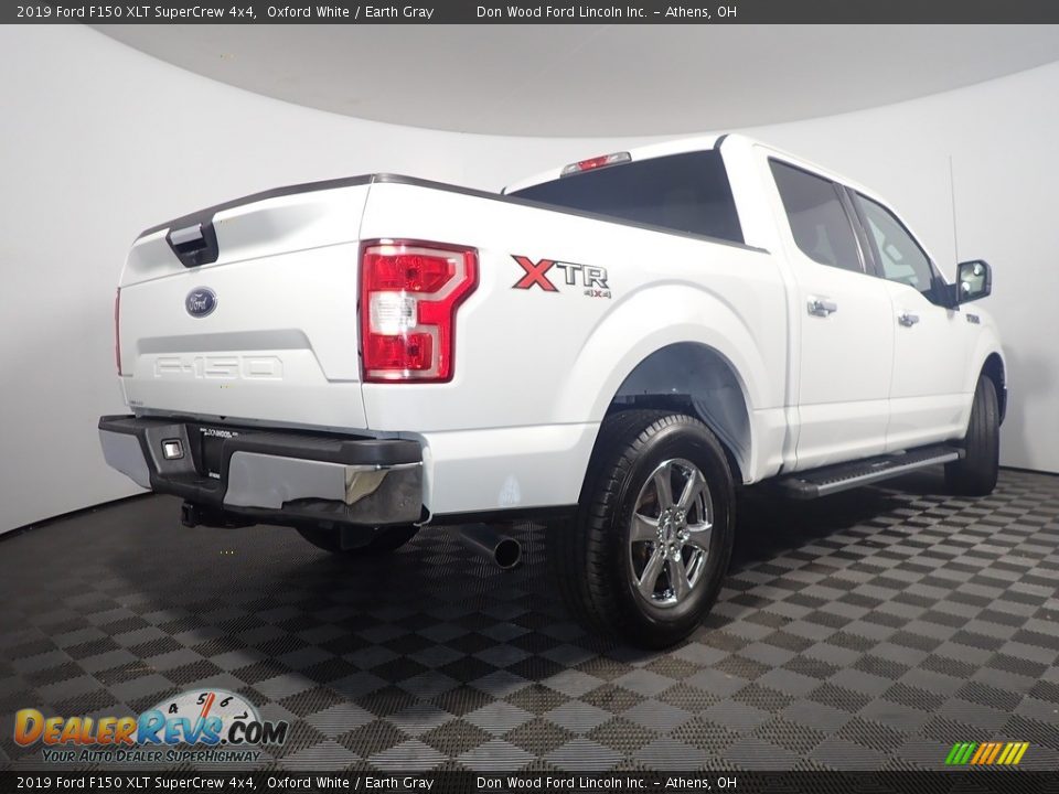 2019 Ford F150 XLT SuperCrew 4x4 Oxford White / Earth Gray Photo #13