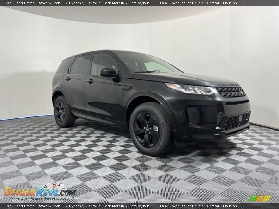 2023 Land Rover Discovery Sport S R-Dynamic Santorini Black Metallic / Light Oyster Photo #12