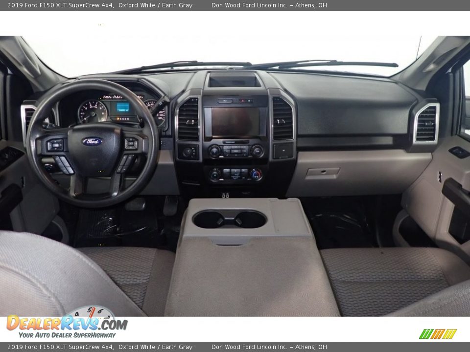 2019 Ford F150 XLT SuperCrew 4x4 Oxford White / Earth Gray Photo #20