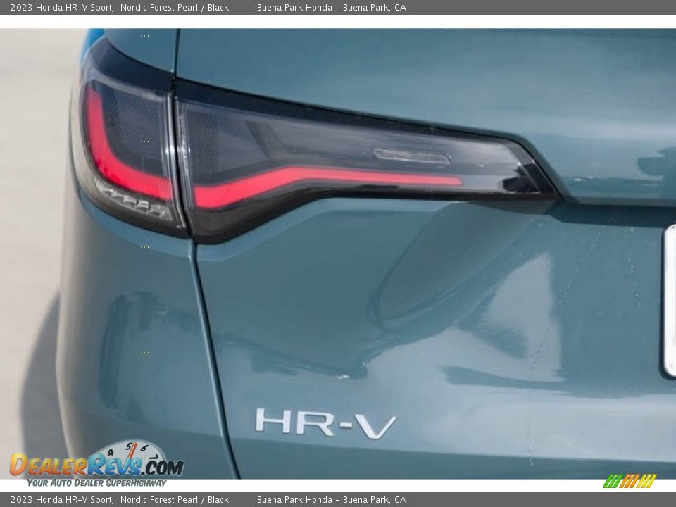 2023 Honda HR-V Sport Nordic Forest Pearl / Black Photo #8