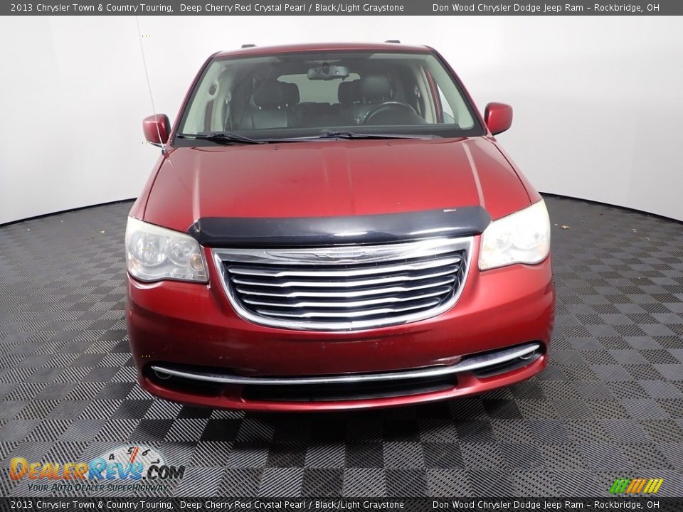 2013 Chrysler Town & Country Touring Deep Cherry Red Crystal Pearl / Black/Light Graystone Photo #4