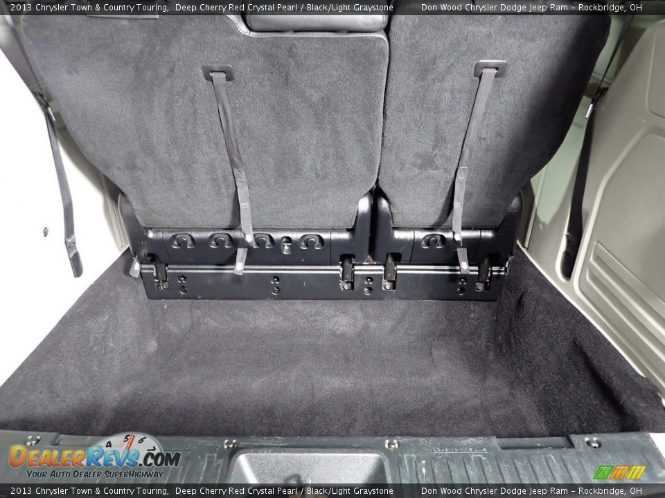 2013 Chrysler Town & Country Touring Deep Cherry Red Crystal Pearl / Black/Light Graystone Photo #8