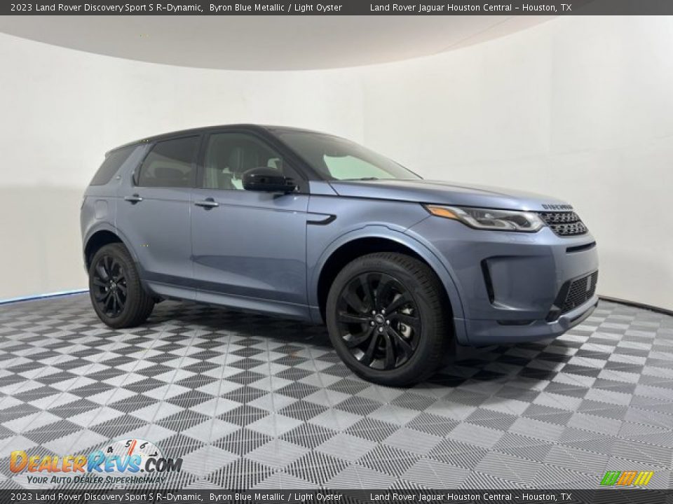 2023 Land Rover Discovery Sport S R-Dynamic Byron Blue Metallic / Light Oyster Photo #12