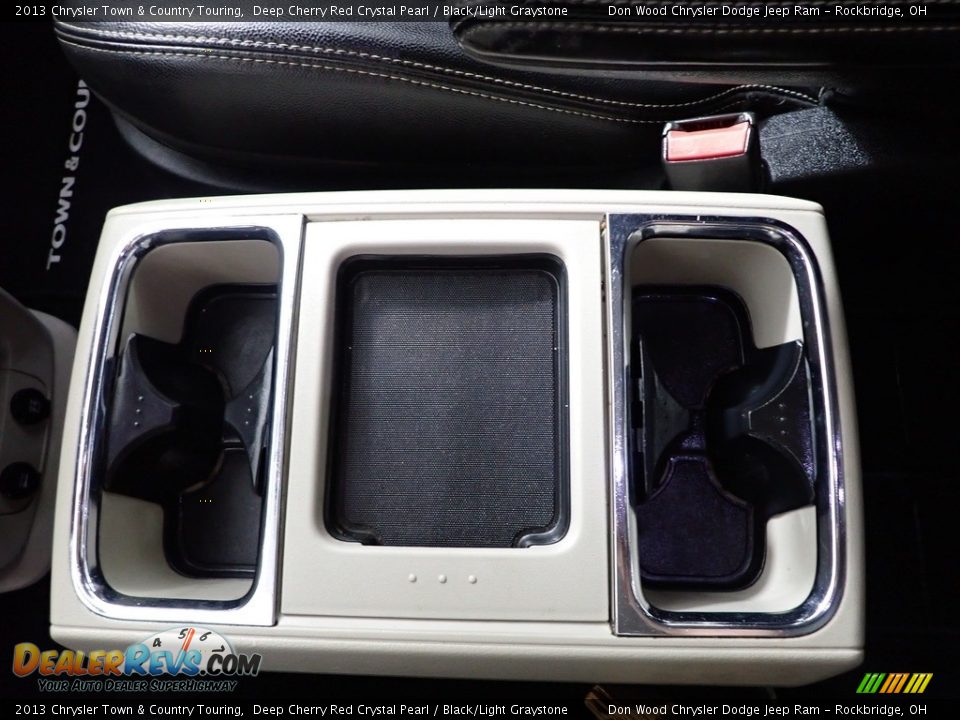 2013 Chrysler Town & Country Touring Deep Cherry Red Crystal Pearl / Black/Light Graystone Photo #21