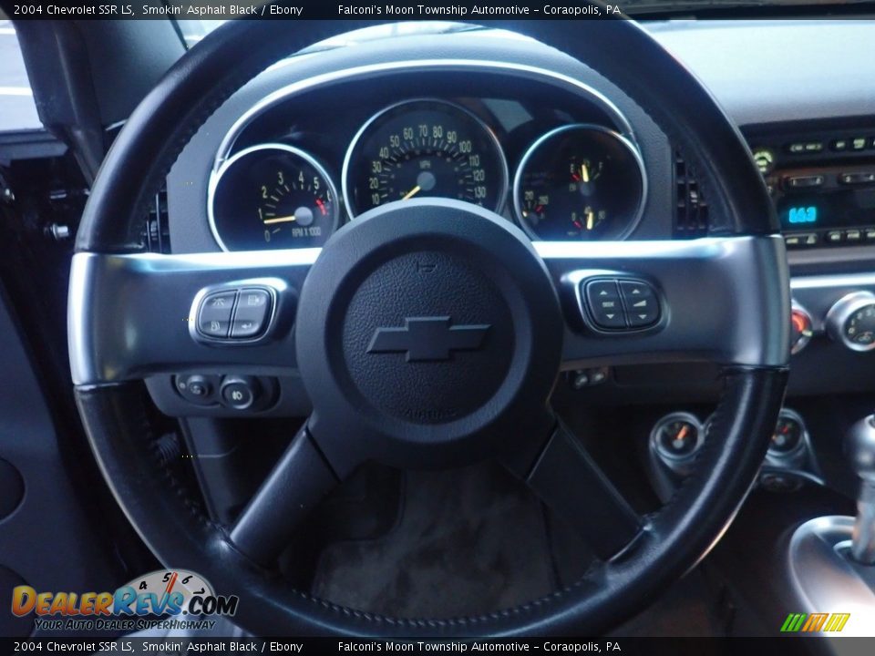 2004 Chevrolet SSR LS Smokin' Asphalt Black / Ebony Photo #19