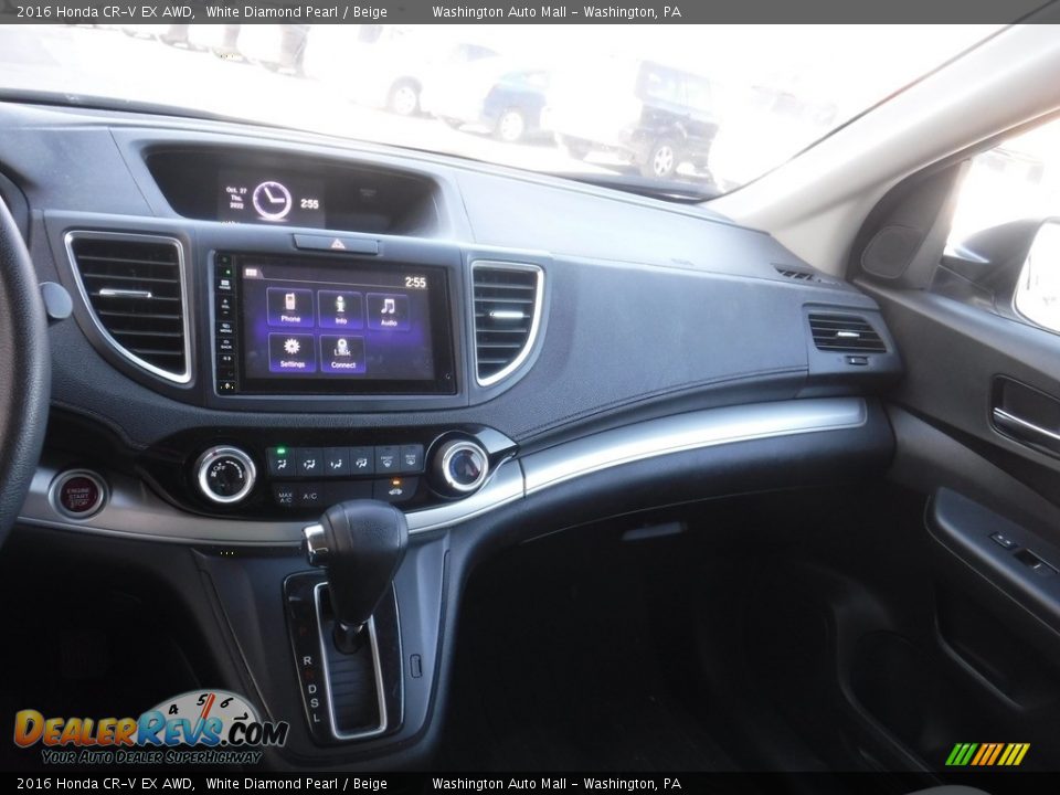 2016 Honda CR-V EX AWD White Diamond Pearl / Beige Photo #16