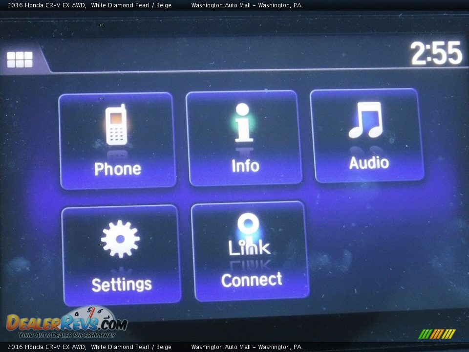 2016 Honda CR-V EX AWD White Diamond Pearl / Beige Photo #19