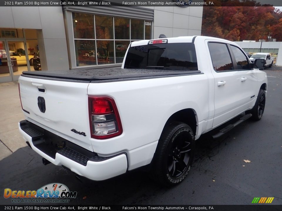 2021 Ram 1500 Big Horn Crew Cab 4x4 Bright White / Black Photo #2