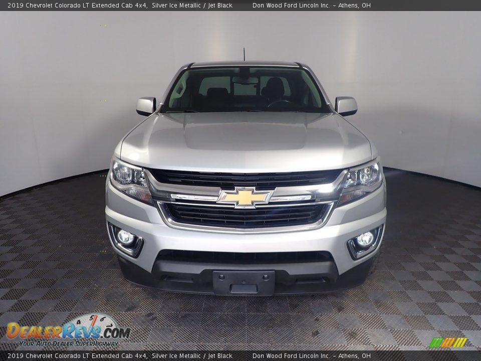 2019 Chevrolet Colorado LT Extended Cab 4x4 Silver Ice Metallic / Jet Black Photo #5