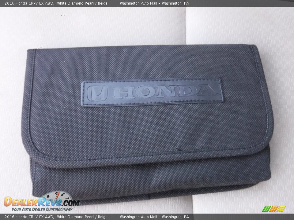 2016 Honda CR-V EX AWD White Diamond Pearl / Beige Photo #28