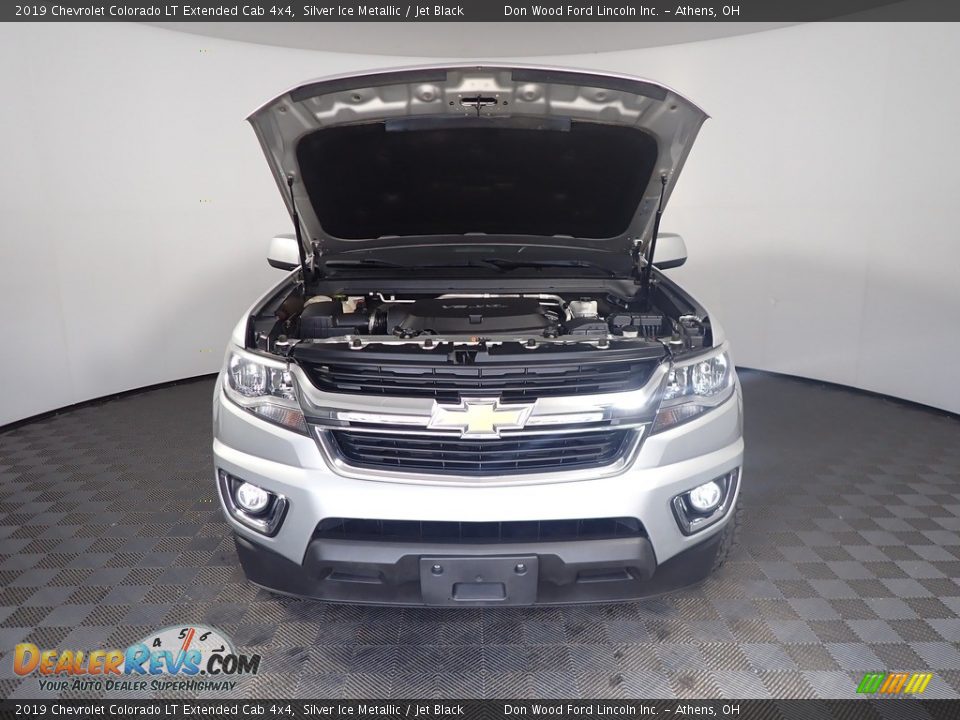 2019 Chevrolet Colorado LT Extended Cab 4x4 Silver Ice Metallic / Jet Black Photo #6