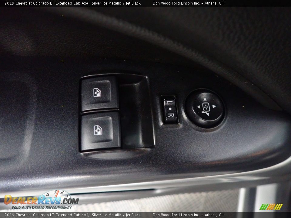 2019 Chevrolet Colorado LT Extended Cab 4x4 Silver Ice Metallic / Jet Black Photo #18