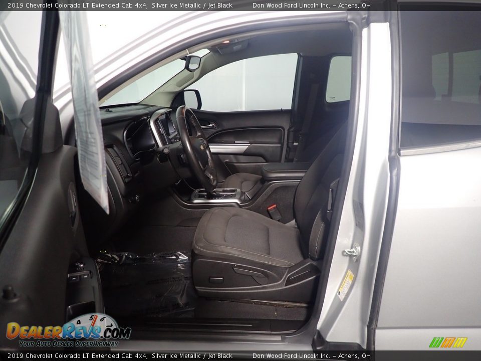 2019 Chevrolet Colorado LT Extended Cab 4x4 Silver Ice Metallic / Jet Black Photo #19