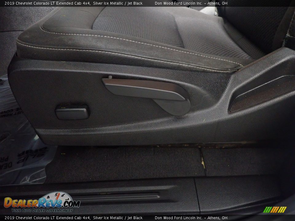 2019 Chevrolet Colorado LT Extended Cab 4x4 Silver Ice Metallic / Jet Black Photo #20