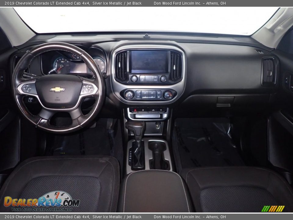 2019 Chevrolet Colorado LT Extended Cab 4x4 Silver Ice Metallic / Jet Black Photo #21