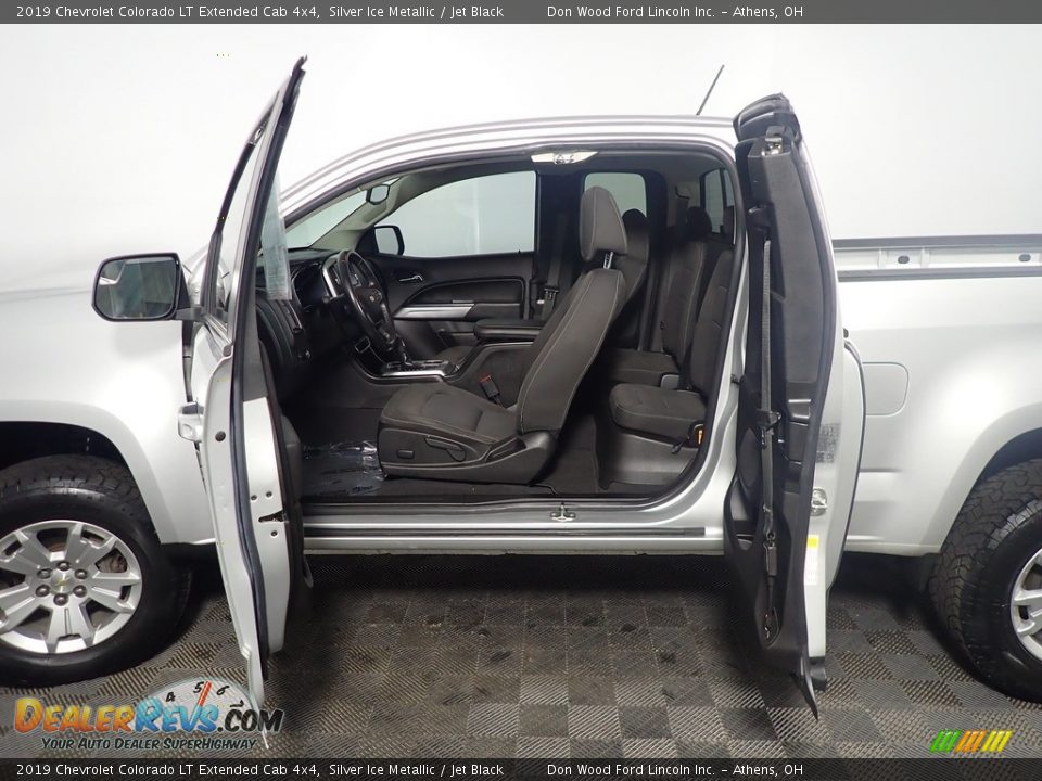 2019 Chevrolet Colorado LT Extended Cab 4x4 Silver Ice Metallic / Jet Black Photo #31