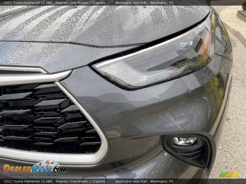 2022 Toyota Highlander LE AWD Magnetic Gray Metallic / Graphite Photo #25