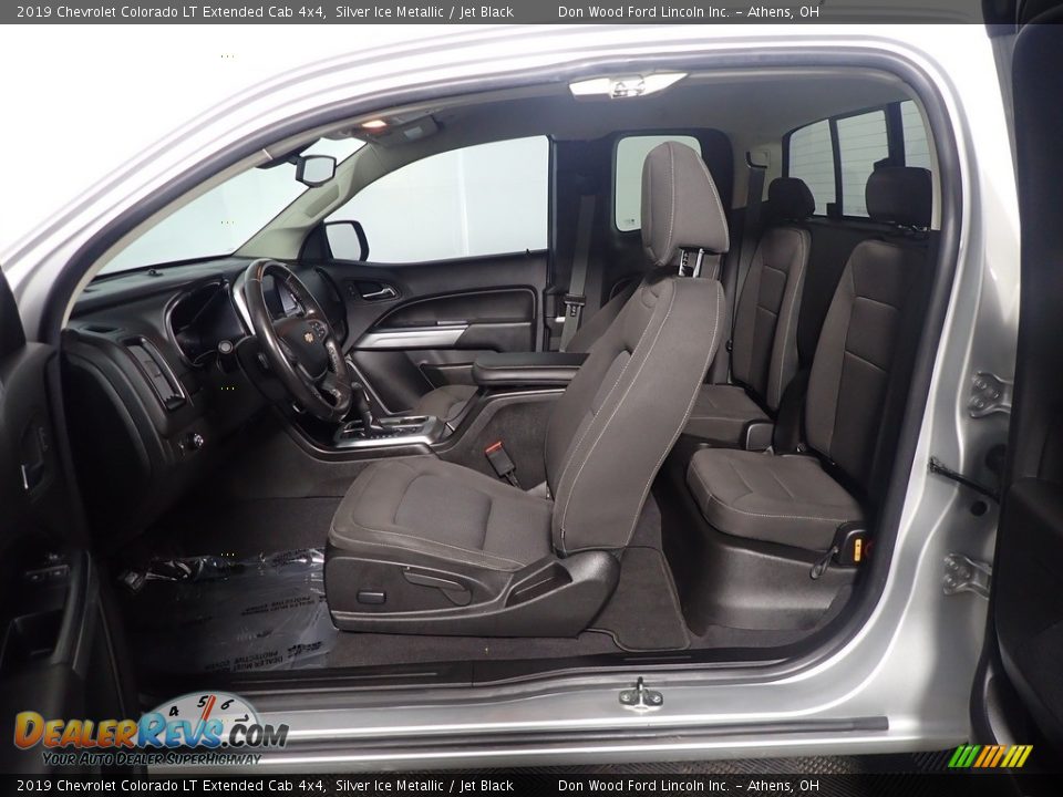 2019 Chevrolet Colorado LT Extended Cab 4x4 Silver Ice Metallic / Jet Black Photo #32