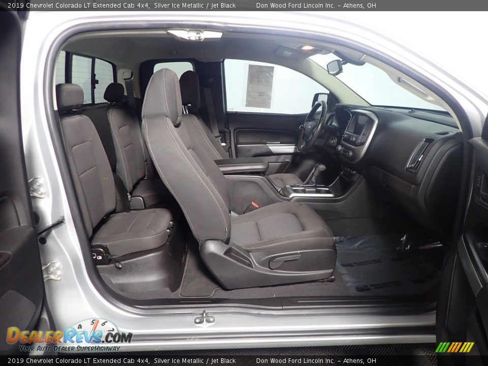 2019 Chevrolet Colorado LT Extended Cab 4x4 Silver Ice Metallic / Jet Black Photo #34