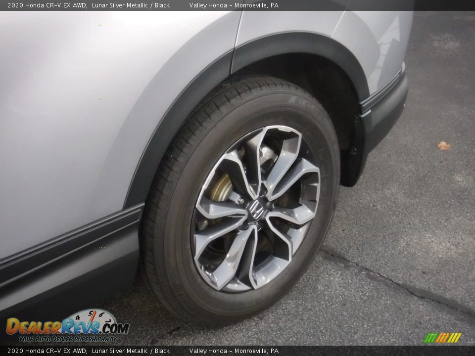 2020 Honda CR-V EX AWD Lunar Silver Metallic / Black Photo #3