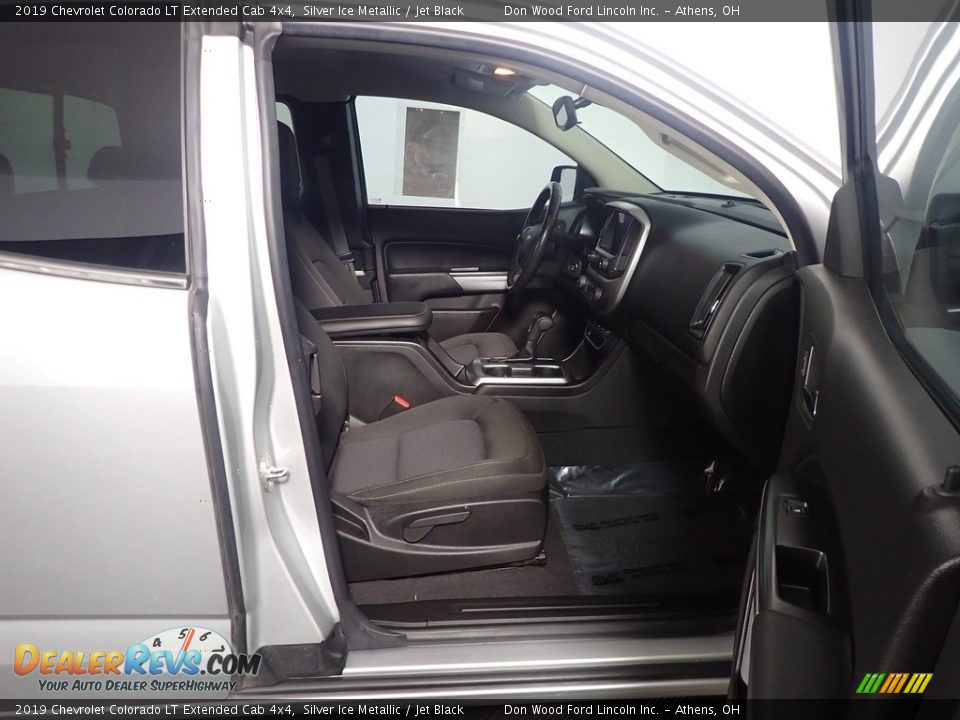 2019 Chevrolet Colorado LT Extended Cab 4x4 Silver Ice Metallic / Jet Black Photo #36