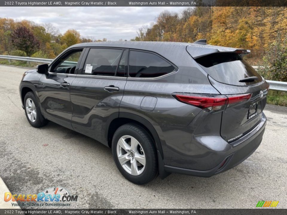 2022 Toyota Highlander LE AWD Magnetic Gray Metallic / Black Photo #2