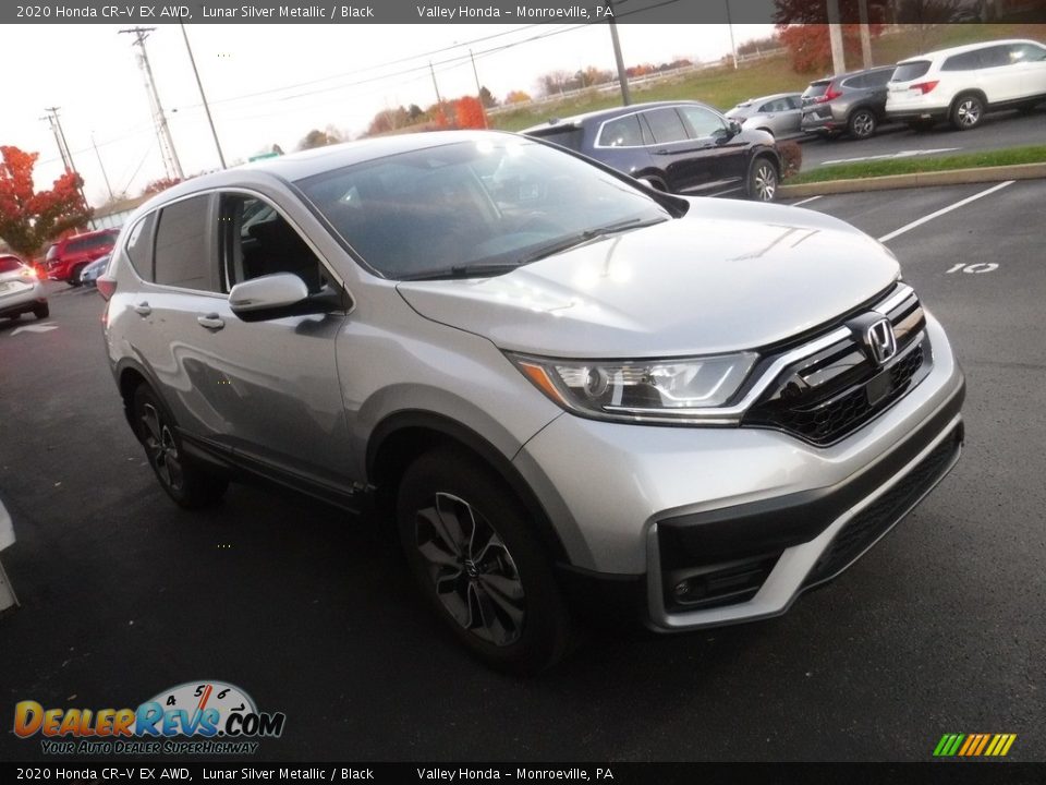 2020 Honda CR-V EX AWD Lunar Silver Metallic / Black Photo #6