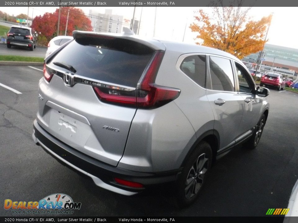 2020 Honda CR-V EX AWD Lunar Silver Metallic / Black Photo #7