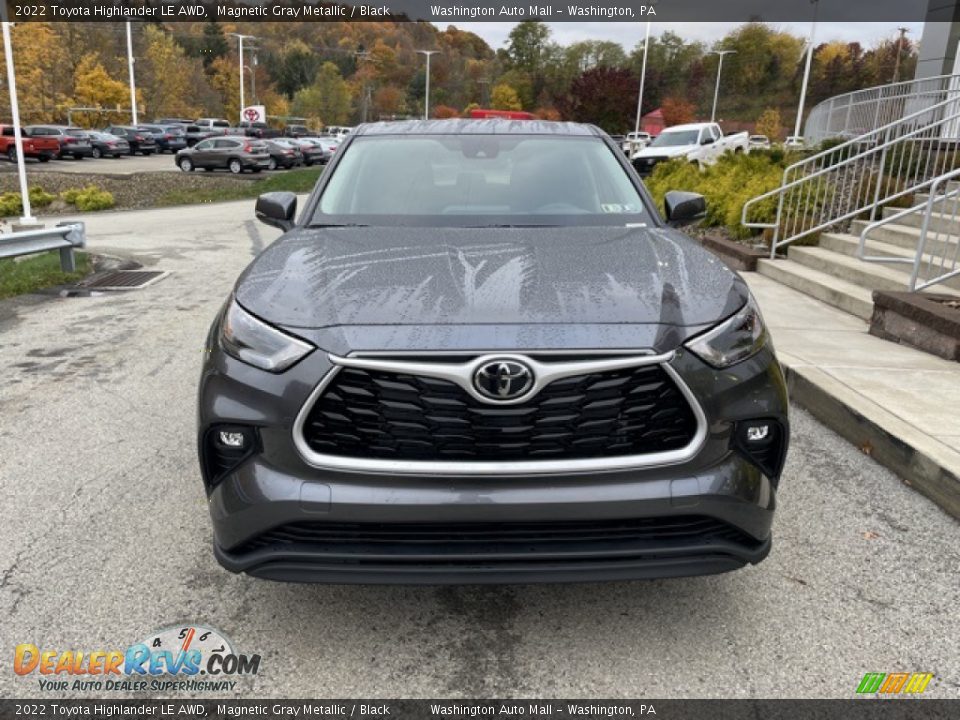 2022 Toyota Highlander LE AWD Magnetic Gray Metallic / Black Photo #6