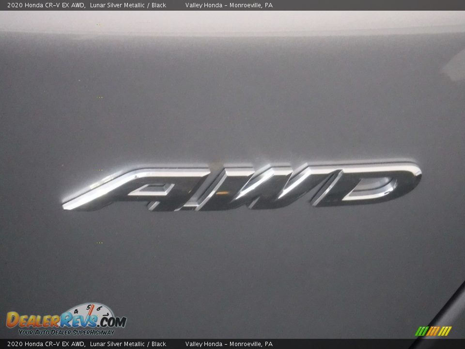 2020 Honda CR-V EX AWD Lunar Silver Metallic / Black Photo #9