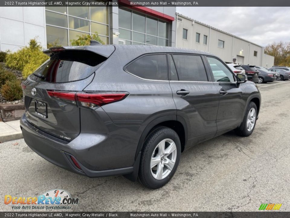 2022 Toyota Highlander LE AWD Magnetic Gray Metallic / Black Photo #9