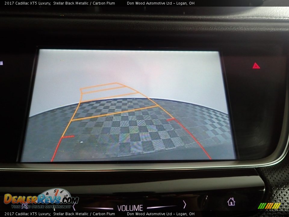2017 Cadillac XT5 Luxury Stellar Black Metallic / Carbon Plum Photo #3