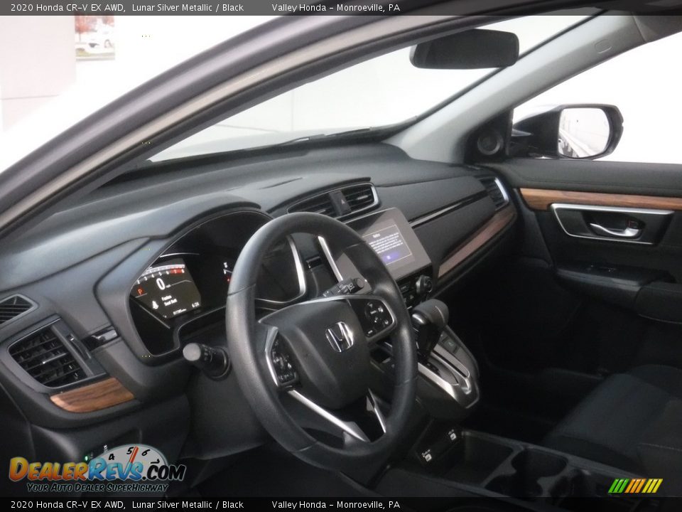 2020 Honda CR-V EX AWD Lunar Silver Metallic / Black Photo #12