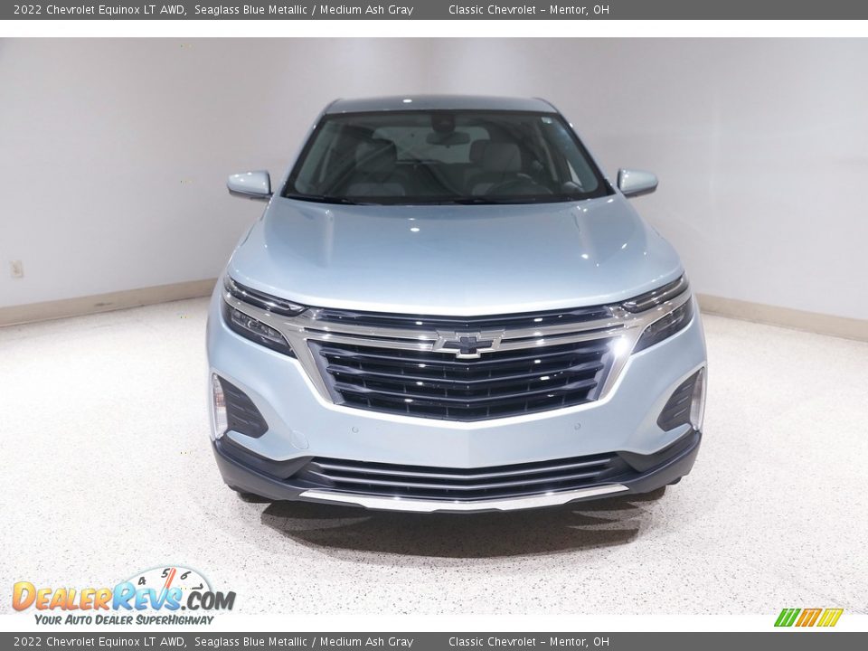 2022 Chevrolet Equinox LT AWD Seaglass Blue Metallic / Medium Ash Gray Photo #2