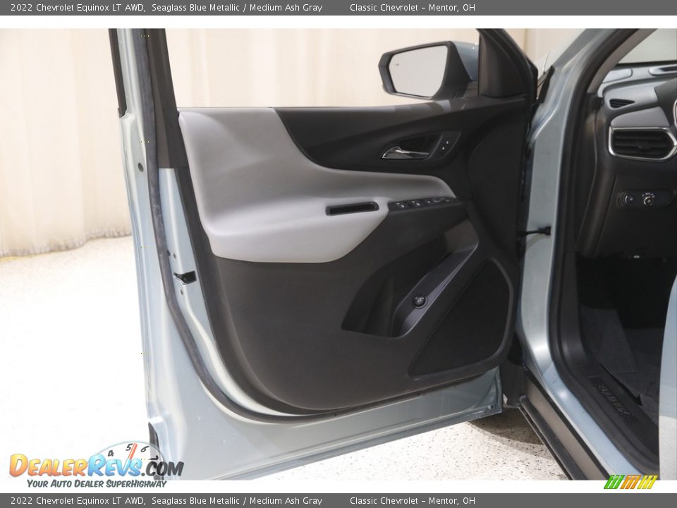 2022 Chevrolet Equinox LT AWD Seaglass Blue Metallic / Medium Ash Gray Photo #4