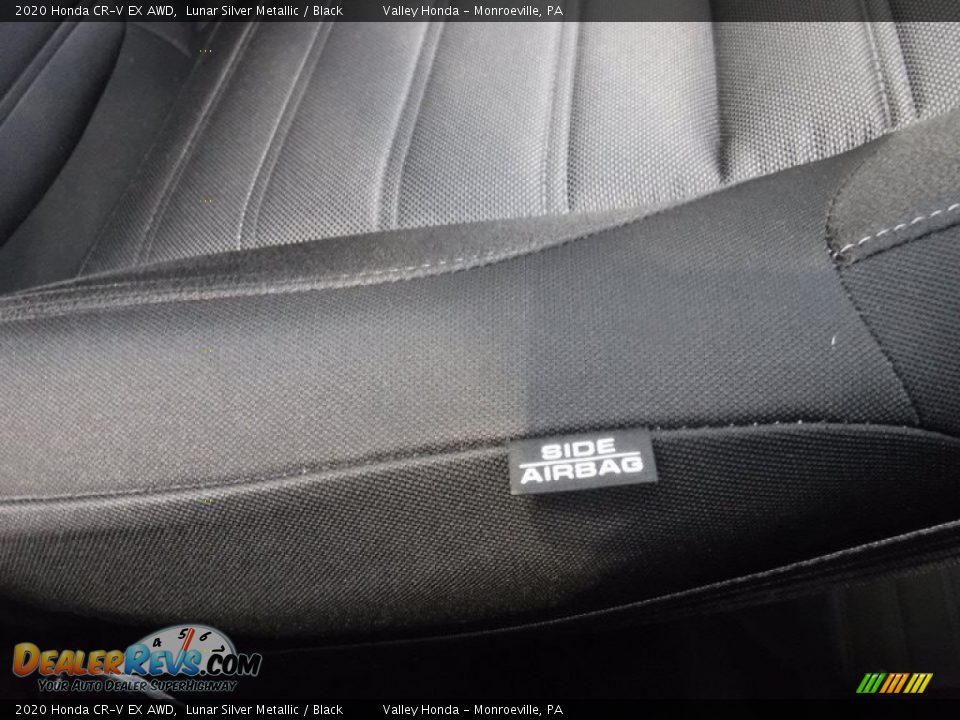 2020 Honda CR-V EX AWD Lunar Silver Metallic / Black Photo #15