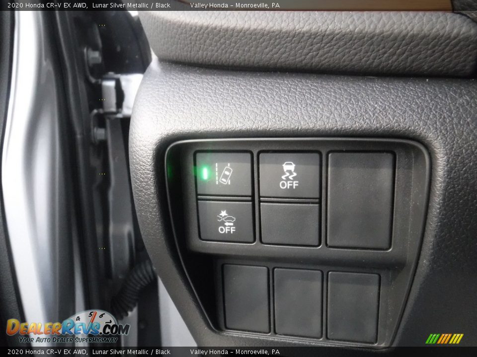 2020 Honda CR-V EX AWD Lunar Silver Metallic / Black Photo #16